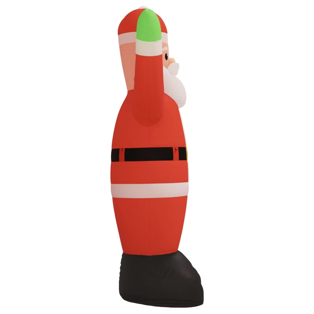 Babbo Natale Gonfiabile con LED 1000 cm