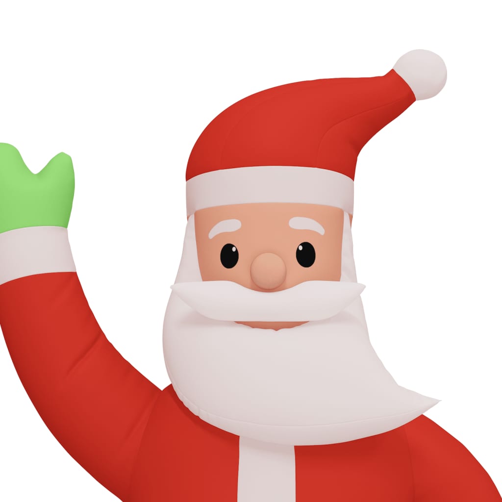 Babbo Natale Gonfiabile con LED 1000 cm