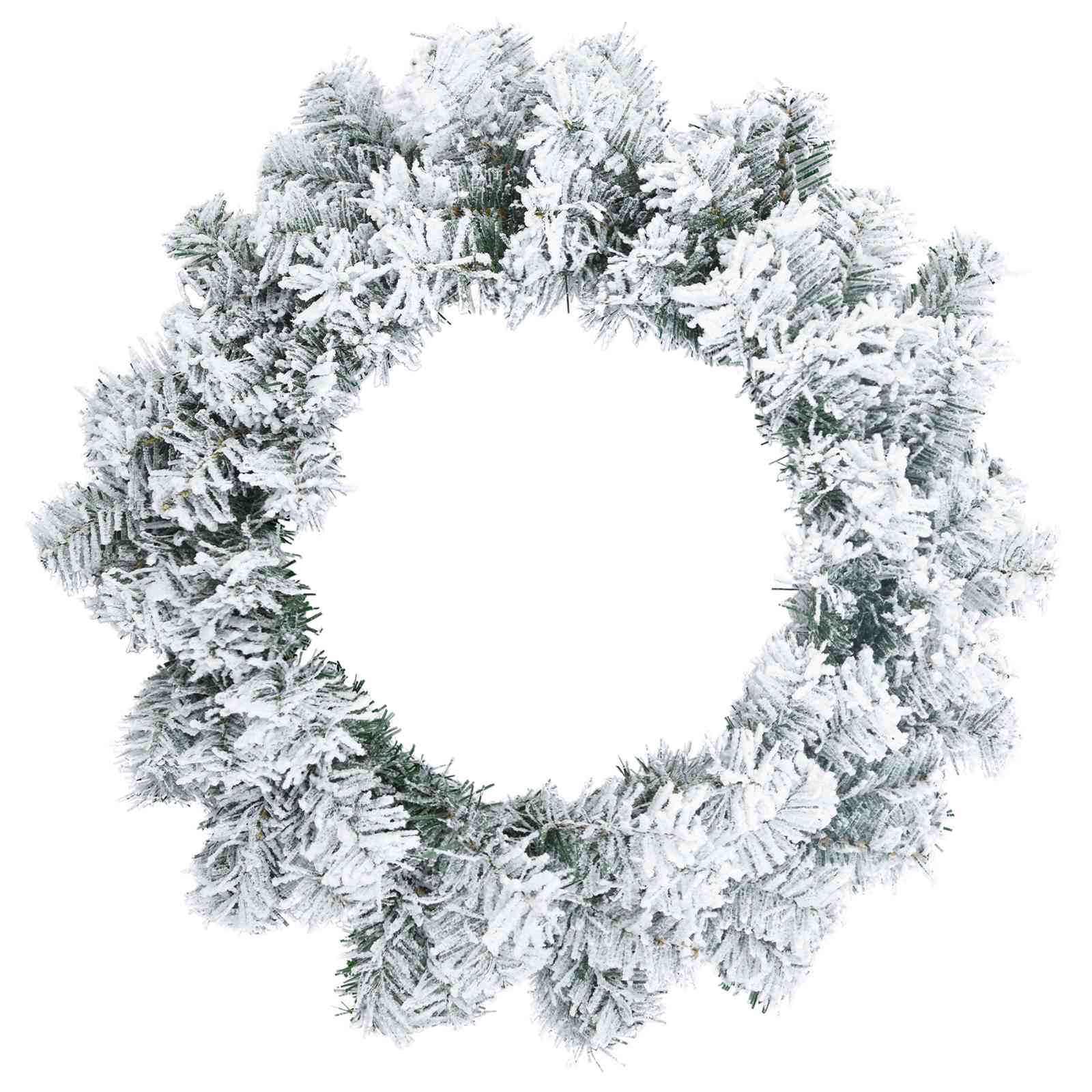 Set mini alberi di Natale 60 cm PVC Bianco