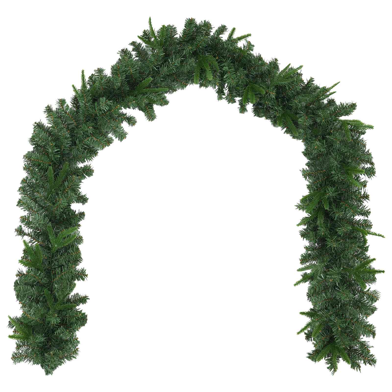Set mini alberi di Natale 60 cm PVC e PE Verde