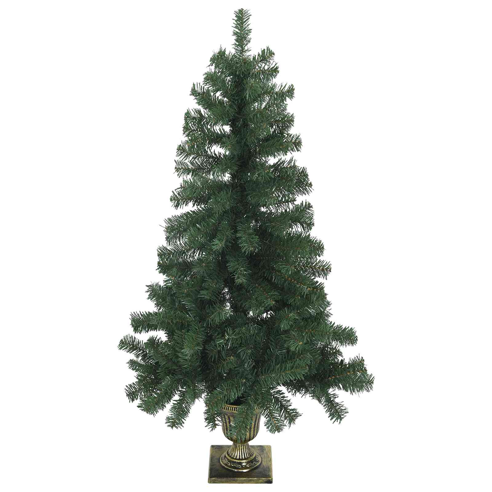 Set mini alberi di Natale 120 cm PVC Verde