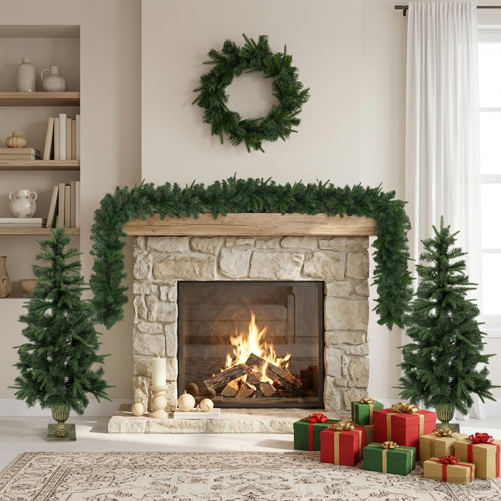 Albero di Natale Mini 120 cm PVC e PE Verde