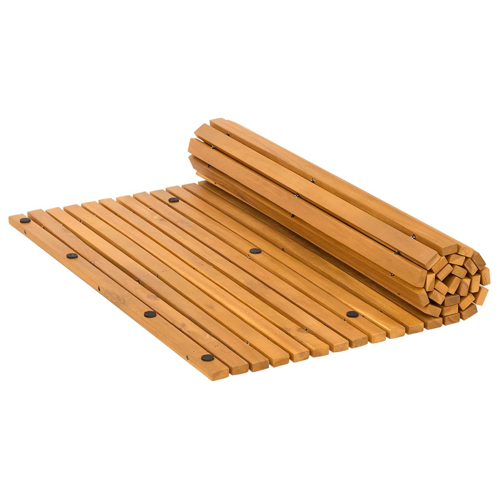 Tappeto da bagno 3 pz Naturale 100 x 60 cm