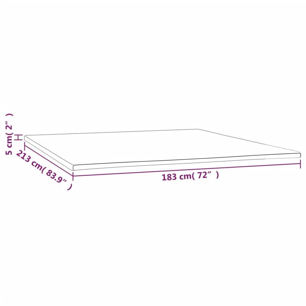 Coprimaterasso 183x213x5 cm California King