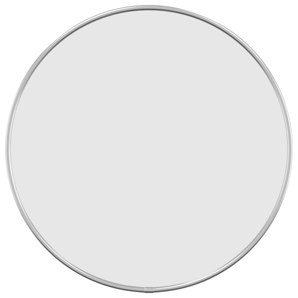 Specchio da Parete Argento Ø 40 cm Rotondo