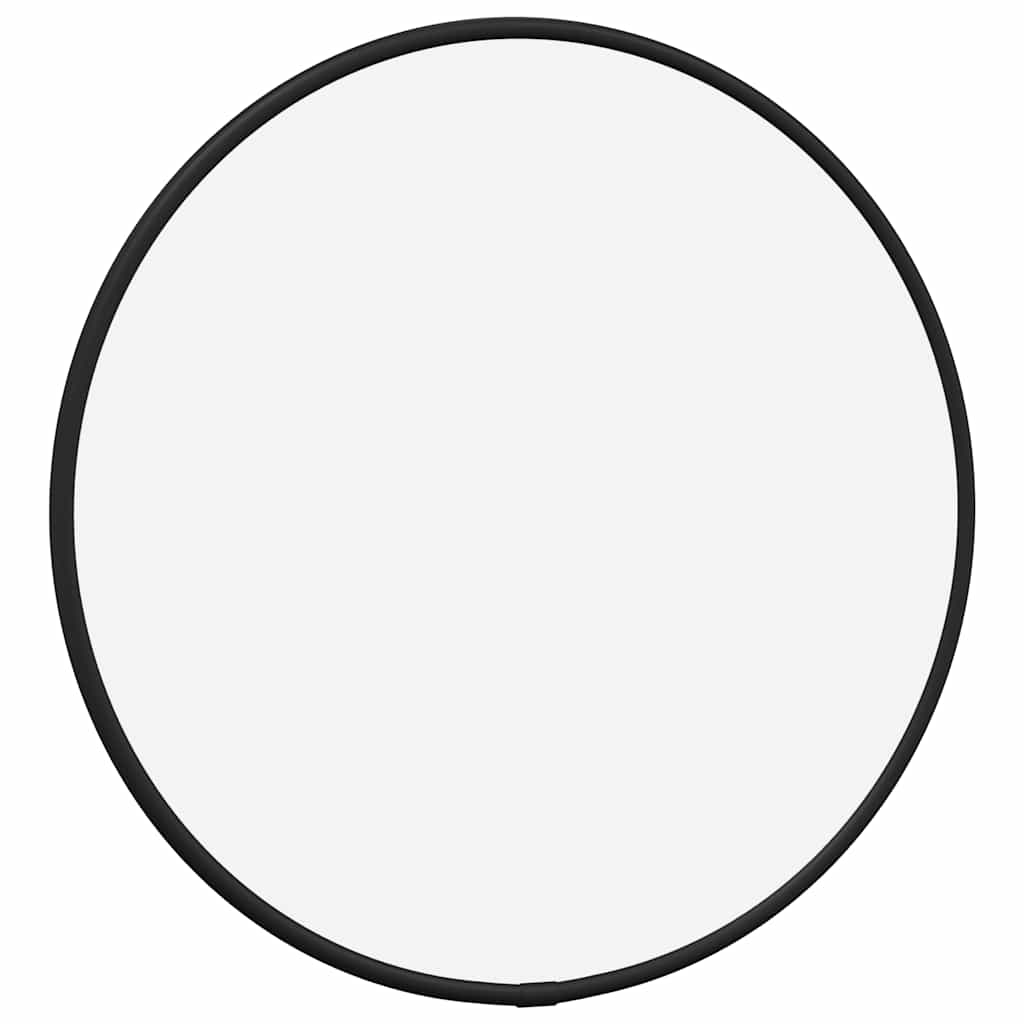 Specchio da Parete Nero Ø 30 cm Rotondo