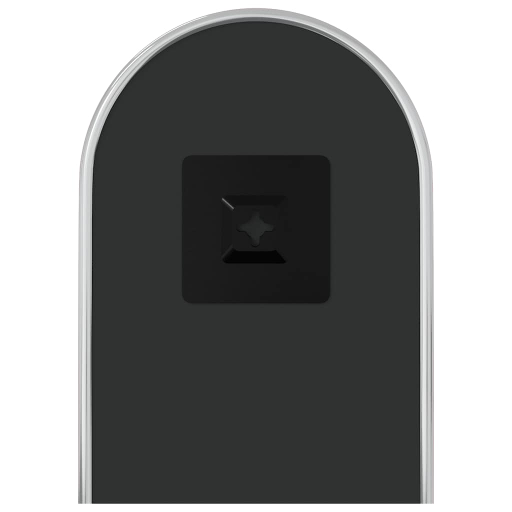 Specchio da Parete Argento 40x15 cm Ovale