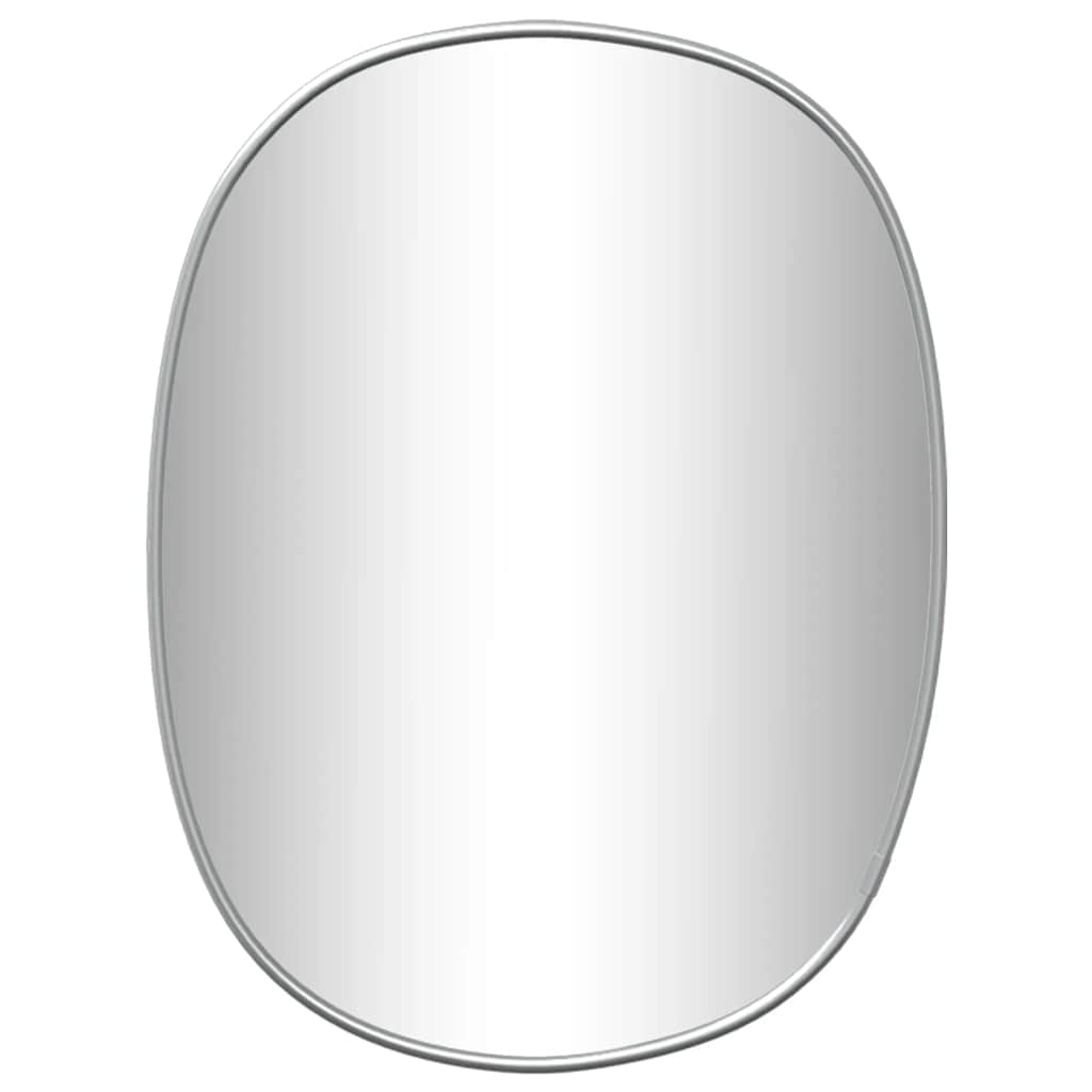 Specchio da Parete Argento 40x30 cm