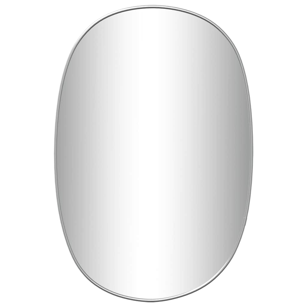 Specchio da Parete Argento 50x35 cm