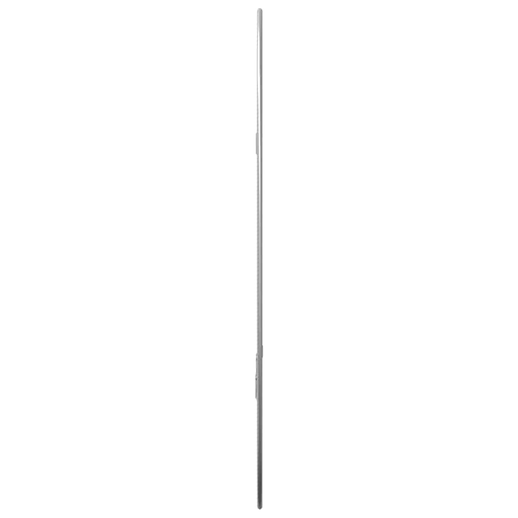 Specchio da Parete Argento 50x35 cm