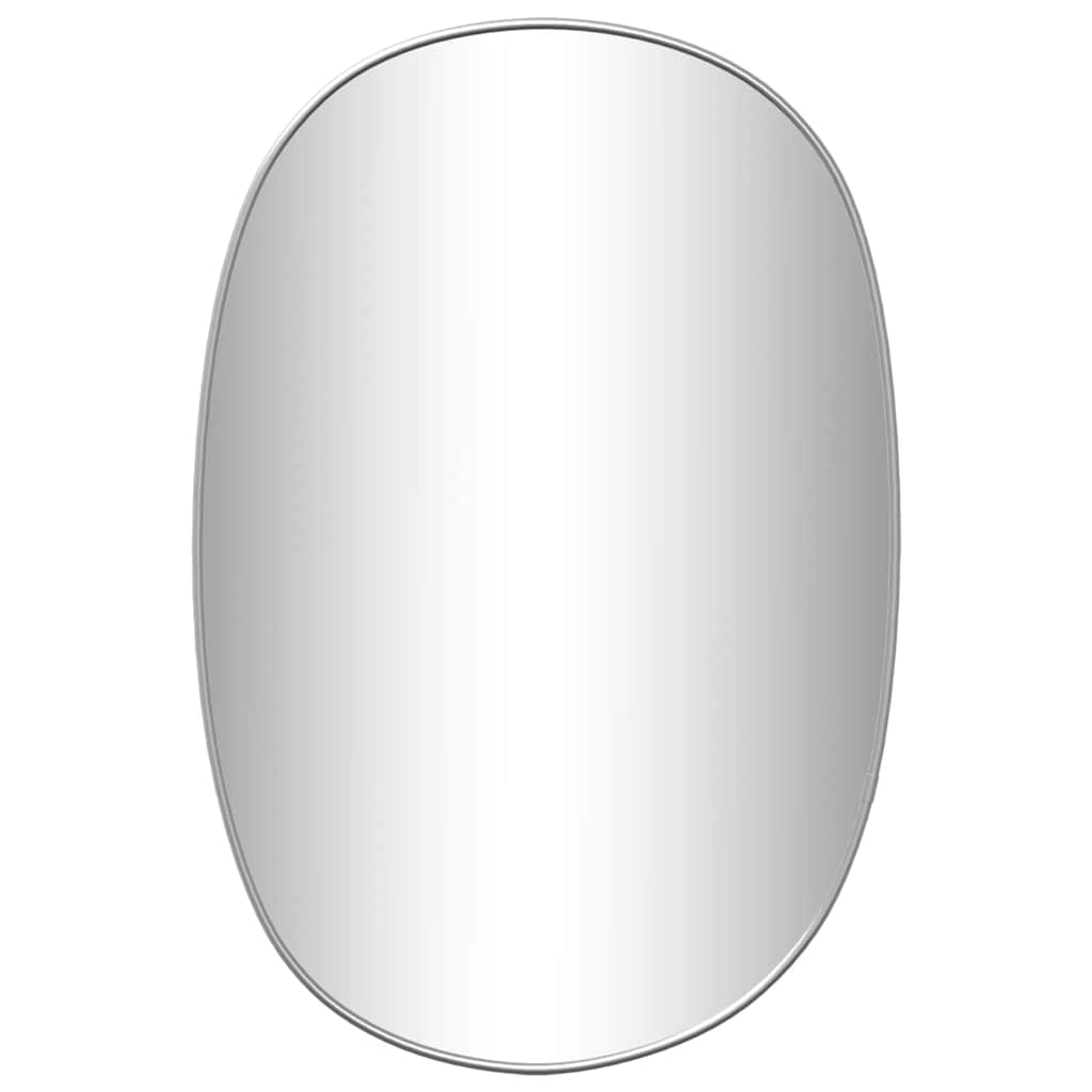Specchio da Parete Argento 60x40 cm