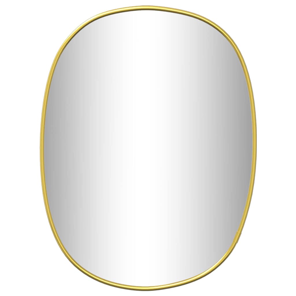 Specchio da Parete Dorato 40x30 cm
