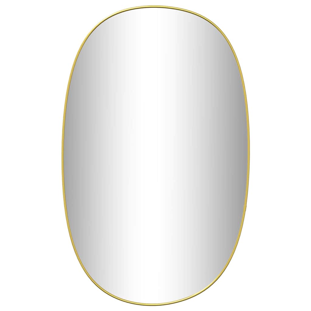 Specchio da Parete Dorato 70x45 cm