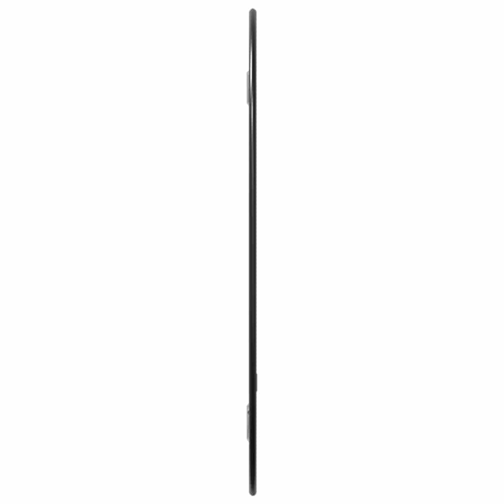 Specchio da Parete Nero 40x30 cm