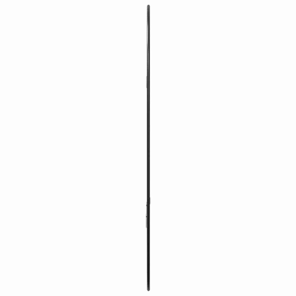 Specchio da Parete Nero 50x35 cm