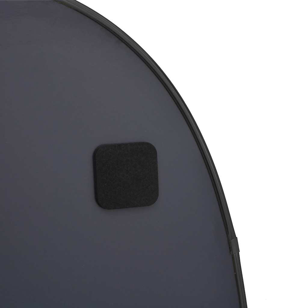 Specchio da Parete Nero 70x45 cm