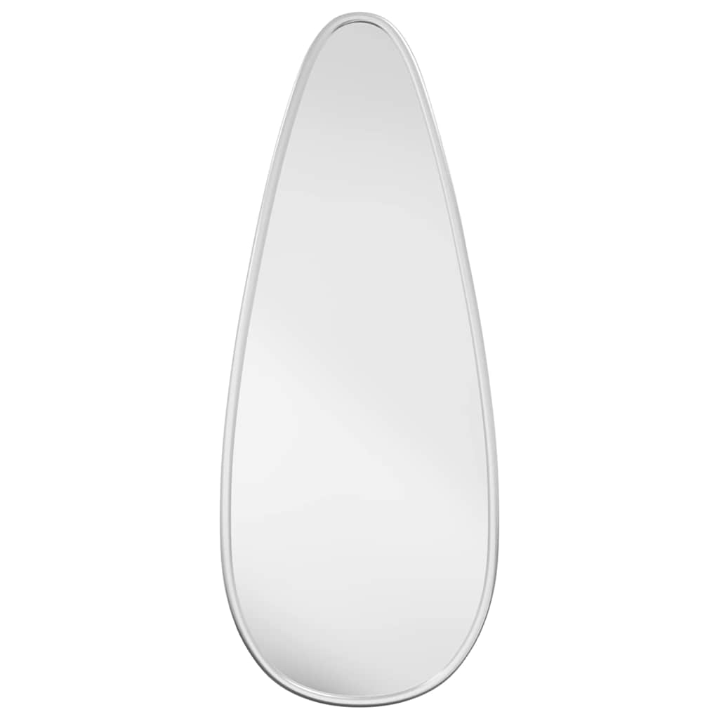 Specchio da Parete Argento 50x20 cm