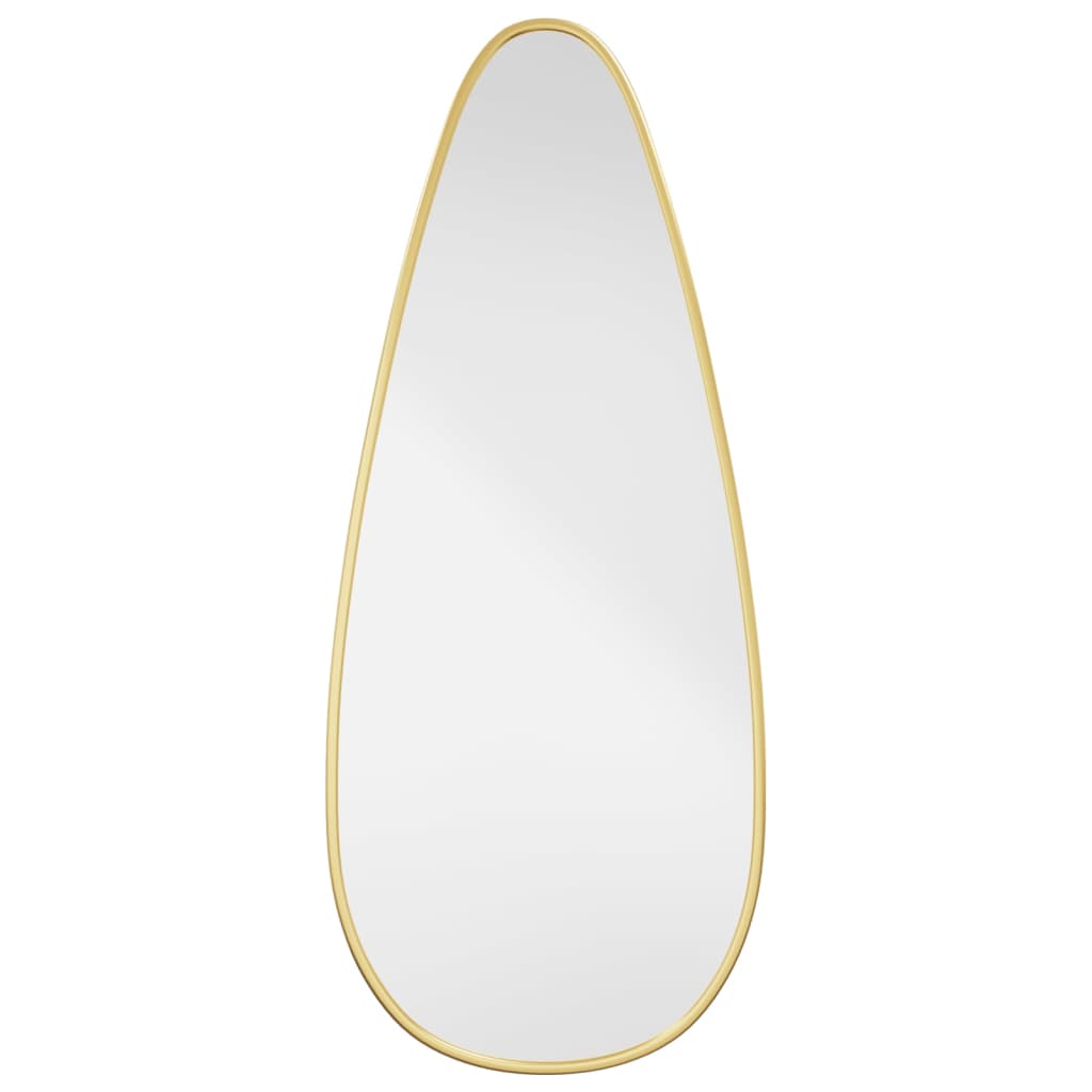 Specchio da Parete Dorato 60x25 cm