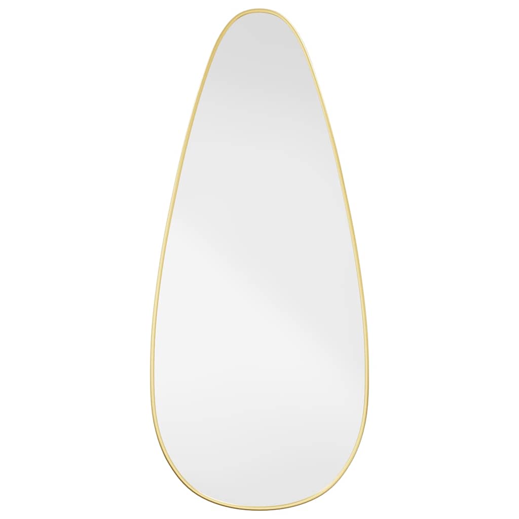 Specchio da Parete Dorato 80x35 cm