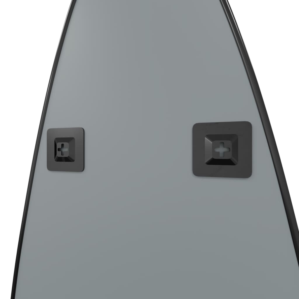 Specchio da Parete Nero 80x35 cm