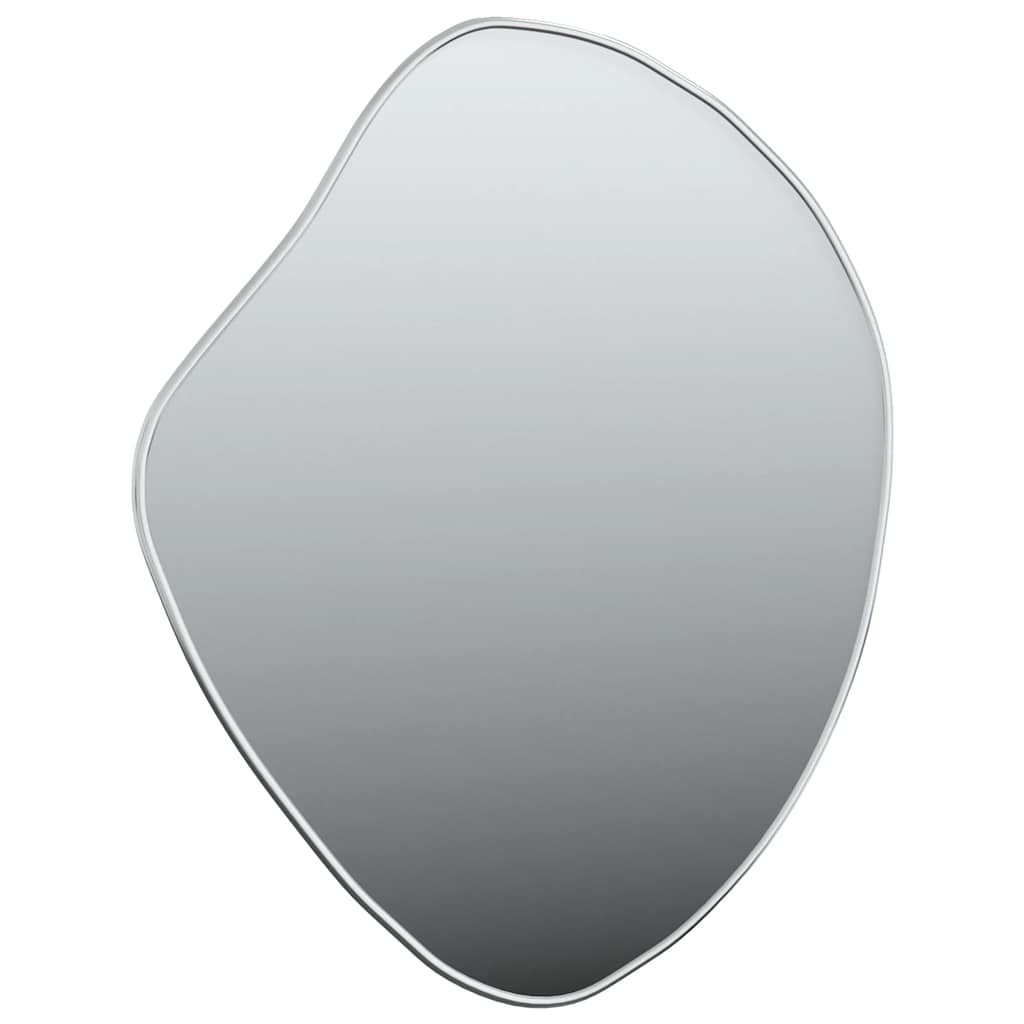 Specchio da Parete Argento 60x50 cm