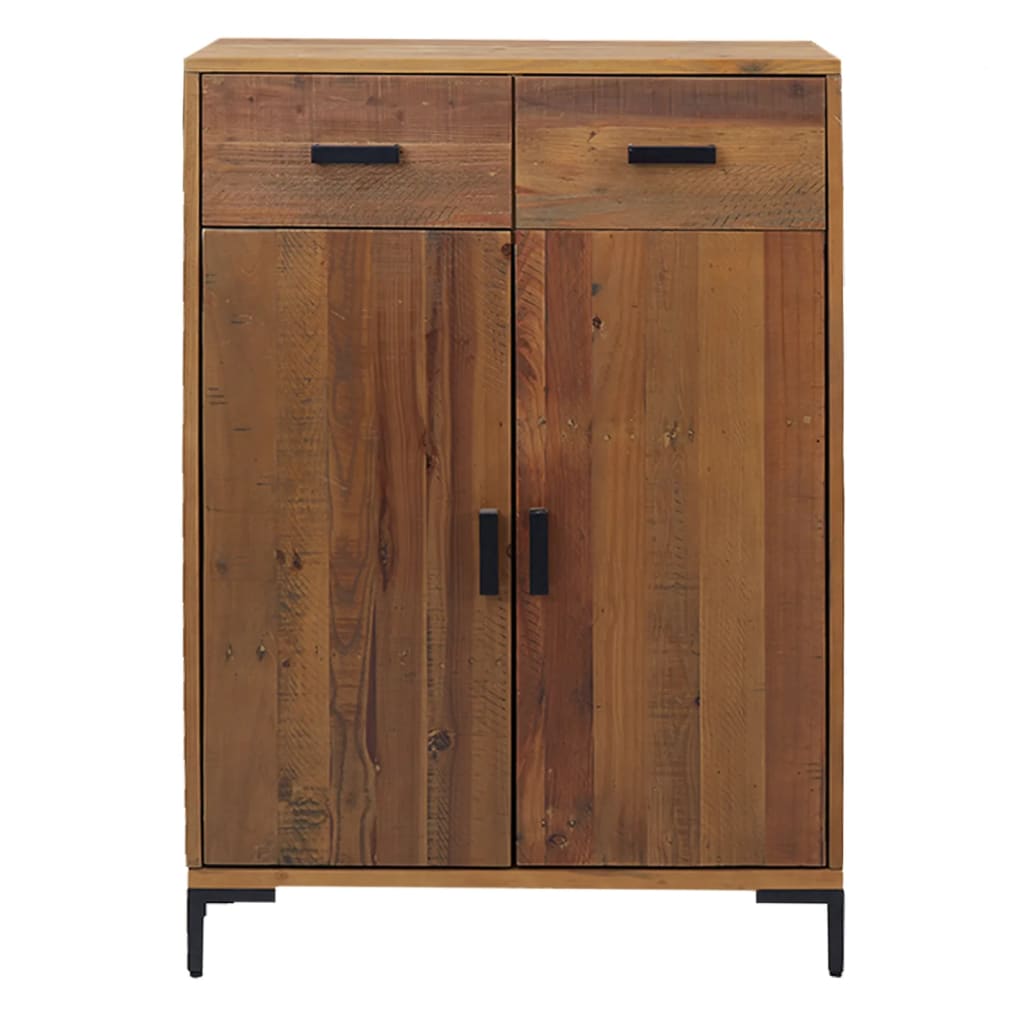 Scarpiera 75x40x110 cm in Legno Massello di Pino