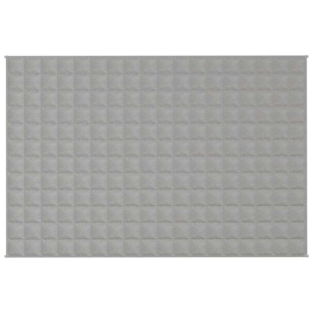 Coperta Ponderata Grigia 120x180 cm 9 kg Tessuto