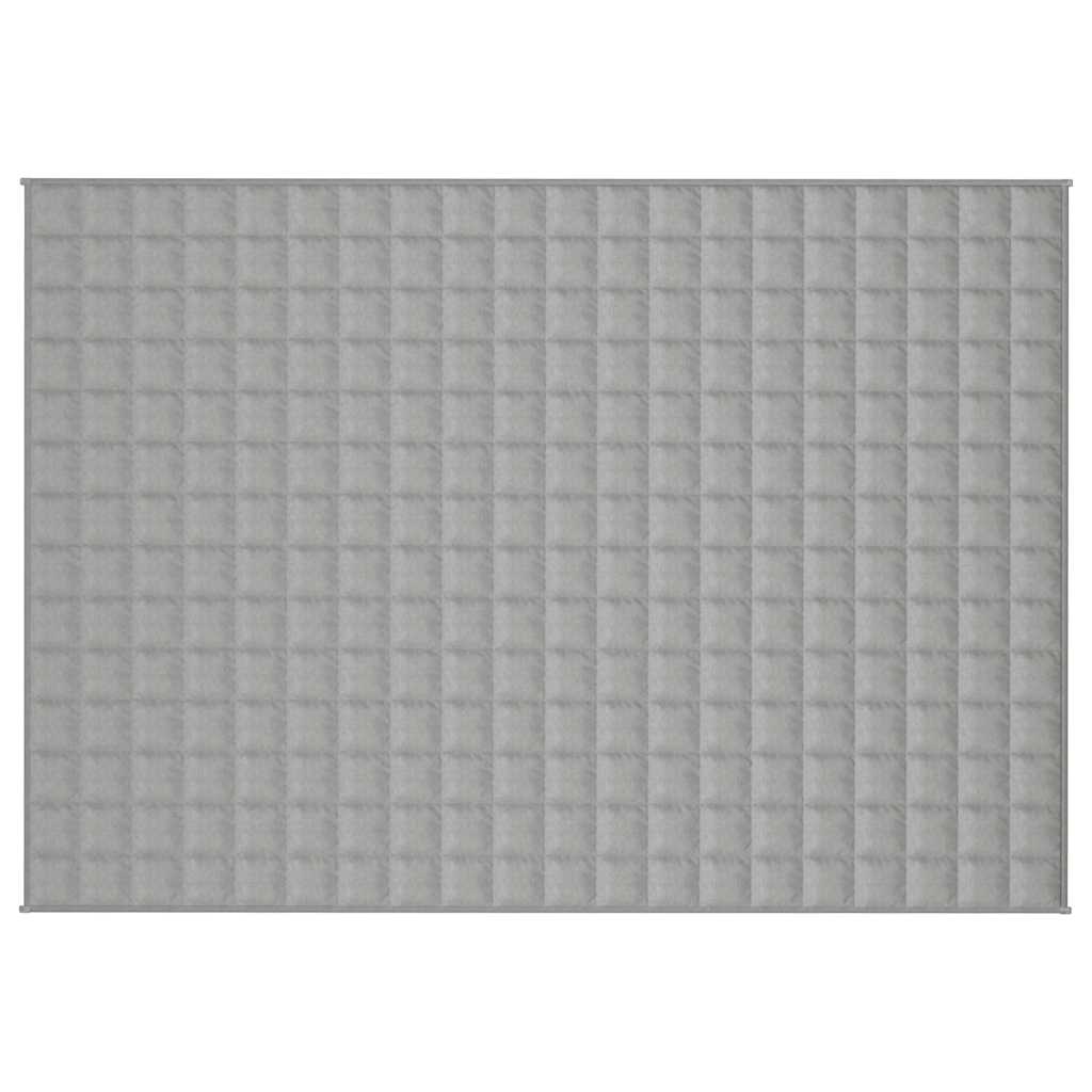Coperta Ponderata Grigia 138x200 cm 10 kg Tessuto