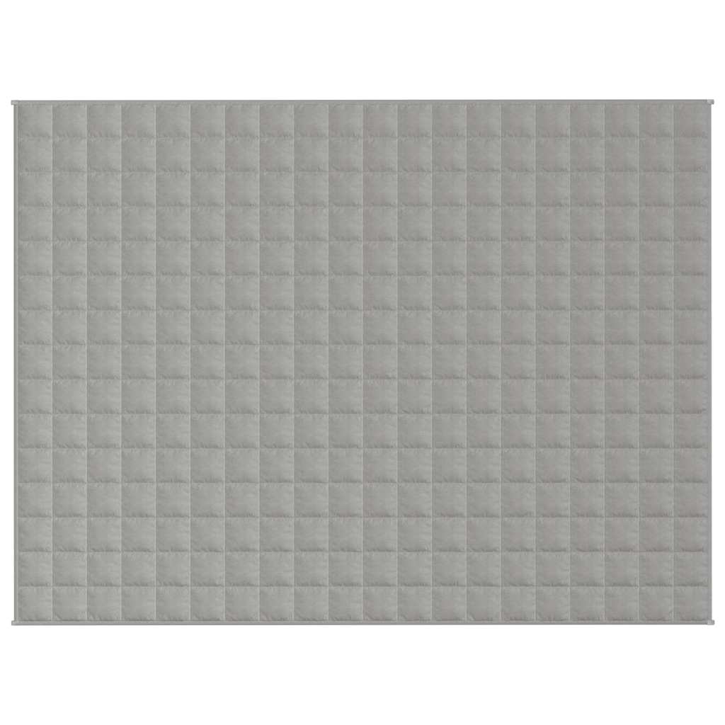 Coperta Ponderata Grigia 150x200 cm 7 kg Tessuto
