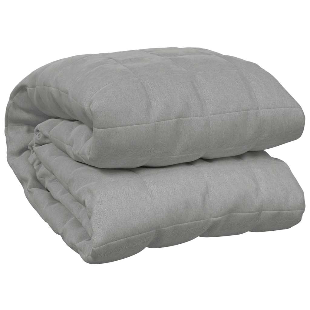 Coperta Ponderata Grigia 155x220 cm 7 kg Tessuto