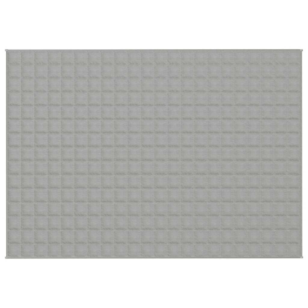 Coperta Ponderata Grigia 155x220 cm 7 kg Tessuto