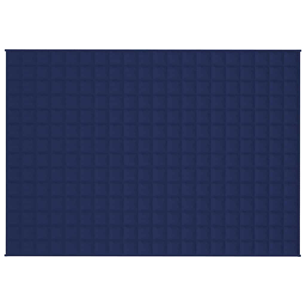 Coperta Ponderata Blu 138x200 cm 10 kg Tessuto