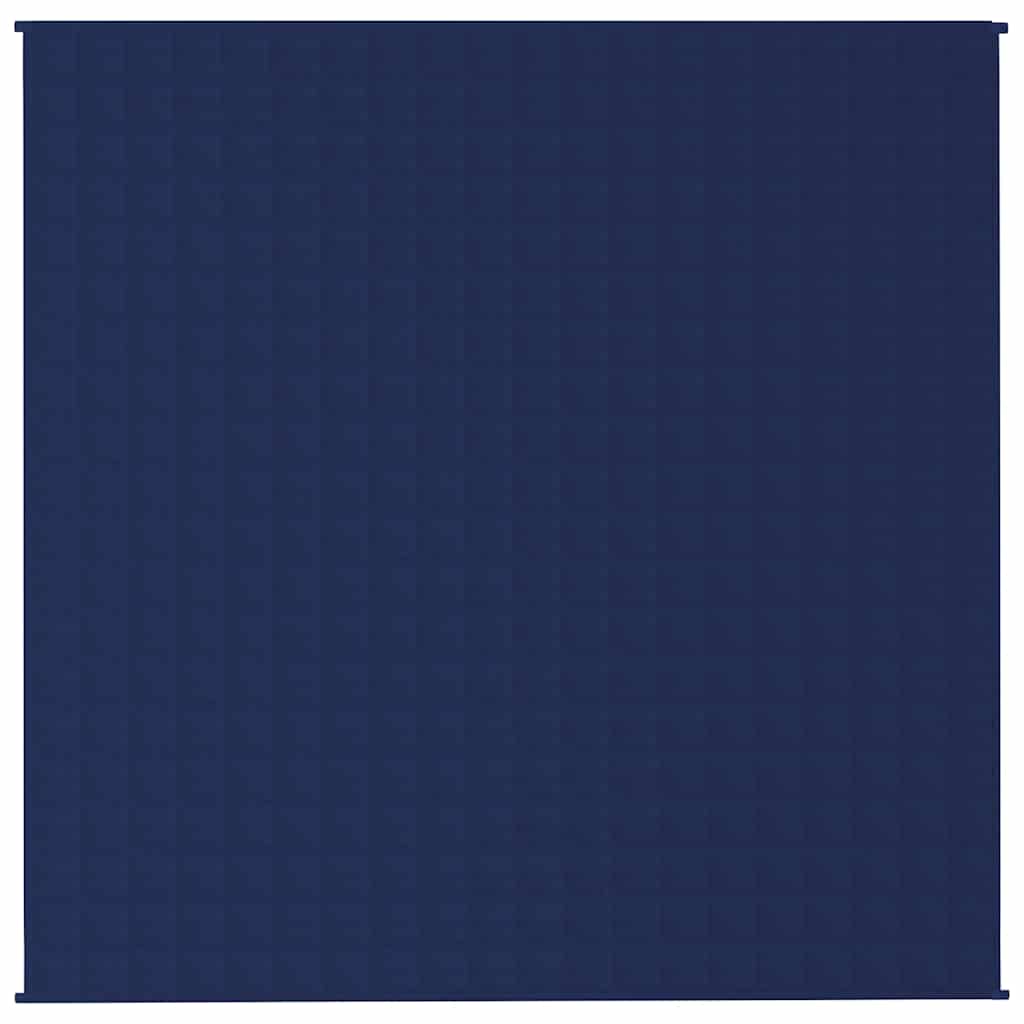 Coperta Ponderata Blu 200x200 cm 13 kg Tessuto
