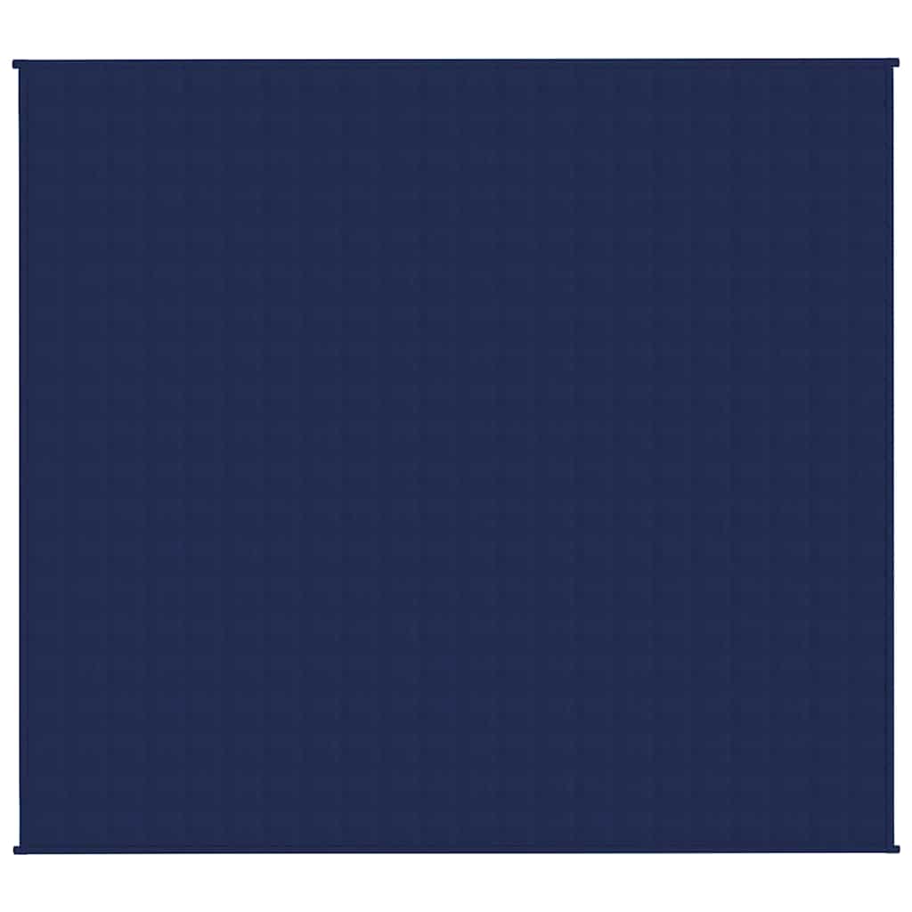 Coperta Ponderata Blu 200x225 cm 13 kg Tessuto
