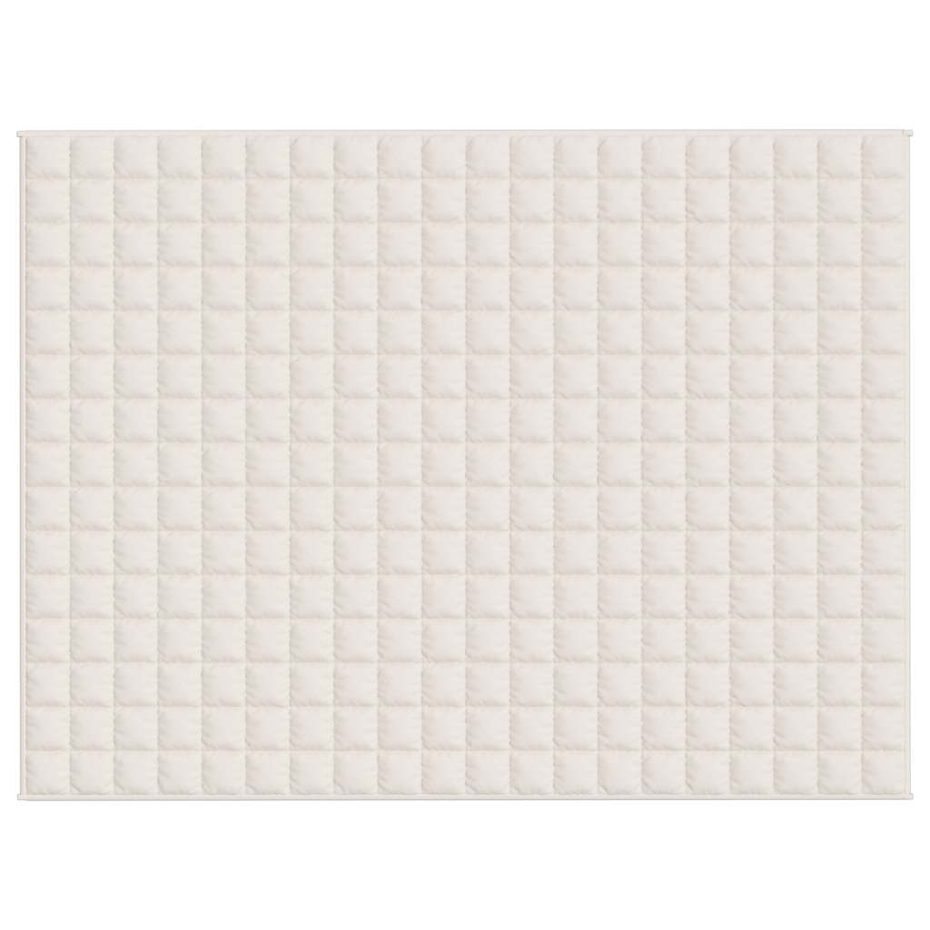 Coperta Ponderata Crema Chiaro 150x200 cm 11 kg Tessuto