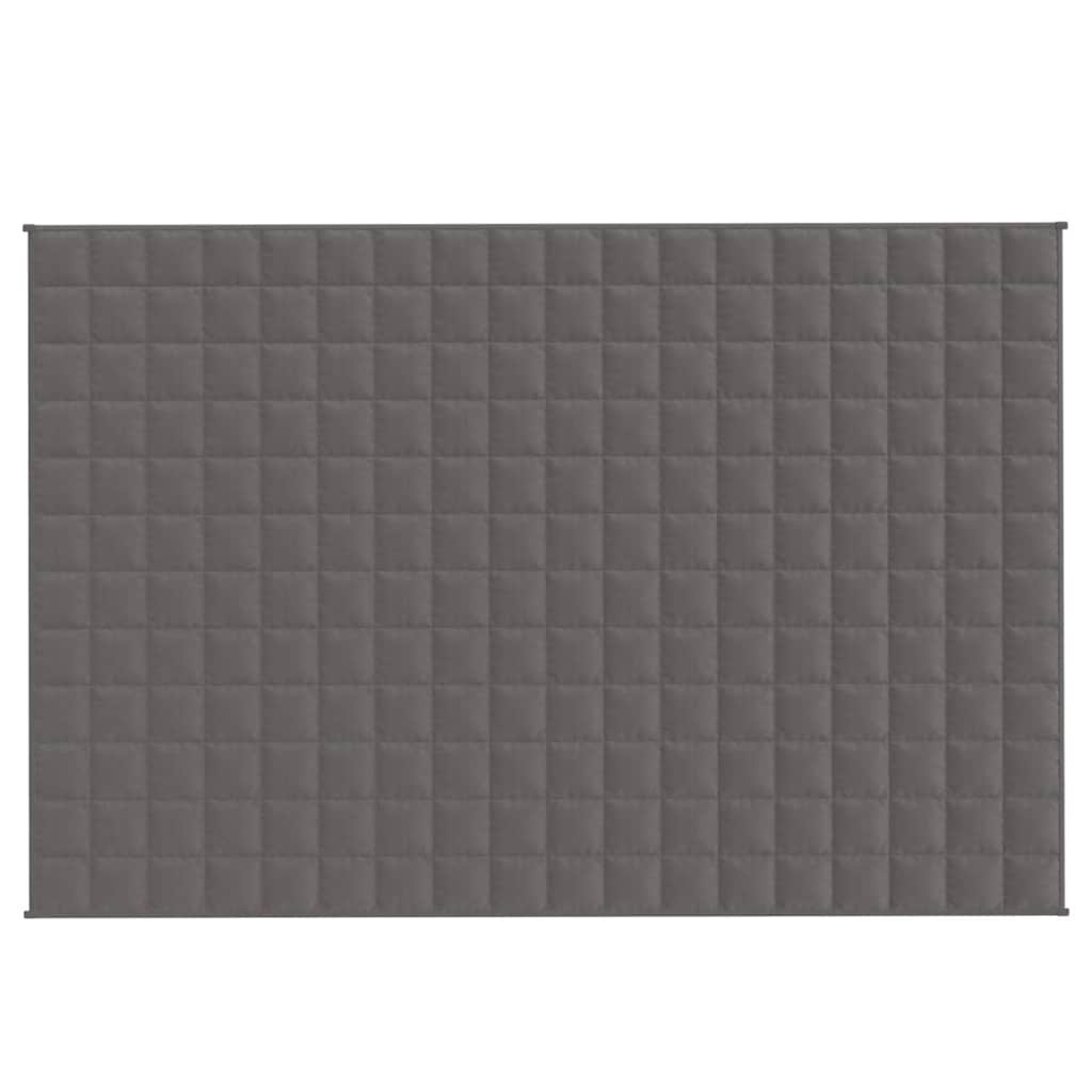 Coperta Ponderata Grigia 120 x 180 cm 5 kg Tessuto