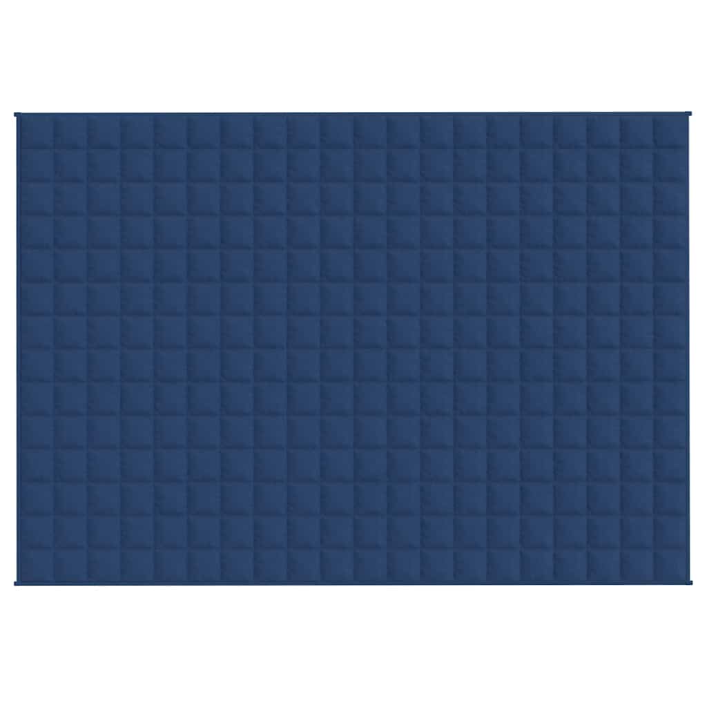 Coperta Ponderata Blu 138x200 cm 10 kg Tessuto