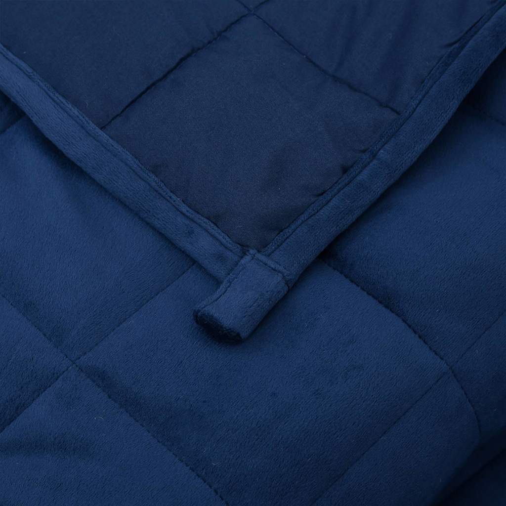 Coperta Ponderata Blu 150x200 cm 7 kg Tessuto