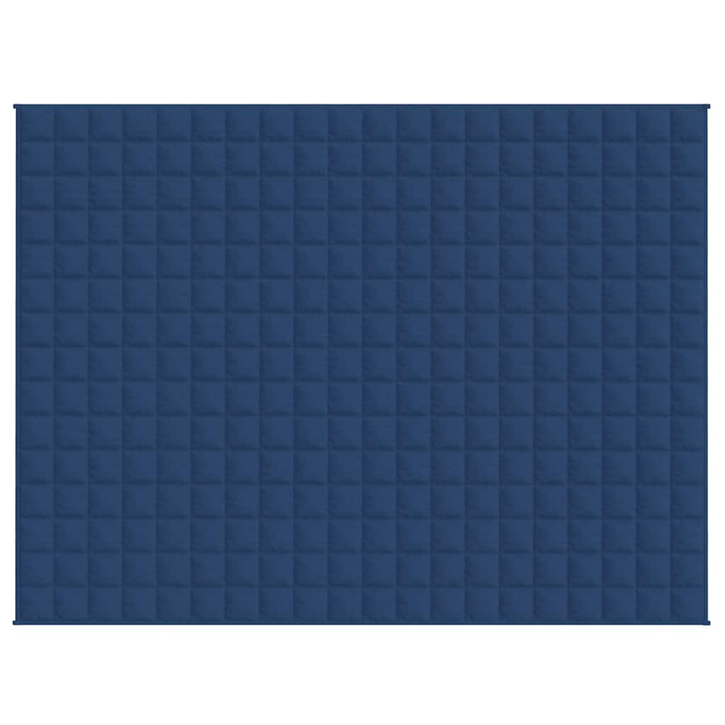 Coperta Ponderata Blu 150x200 cm 11 kg Tessuto