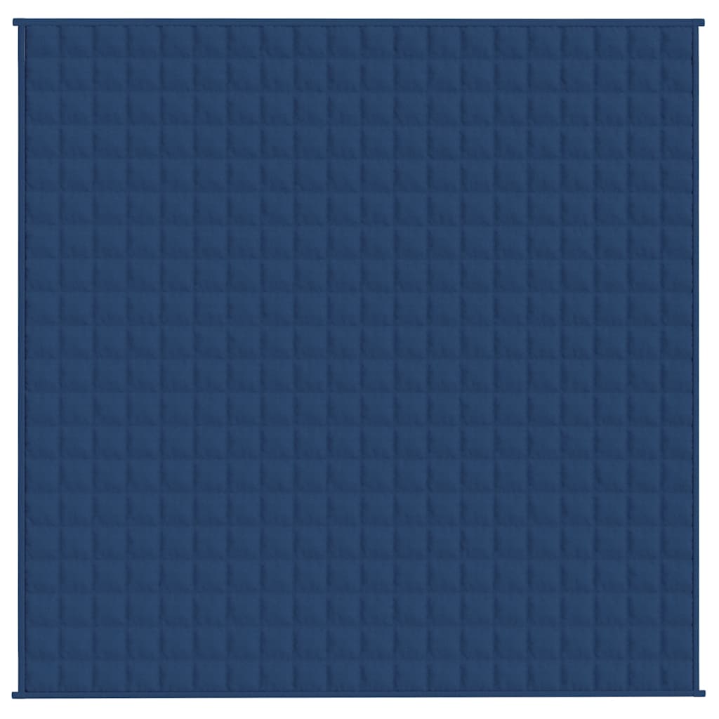 Coperta Ponderata Blu 100x200 cm 9 kg Tessuto