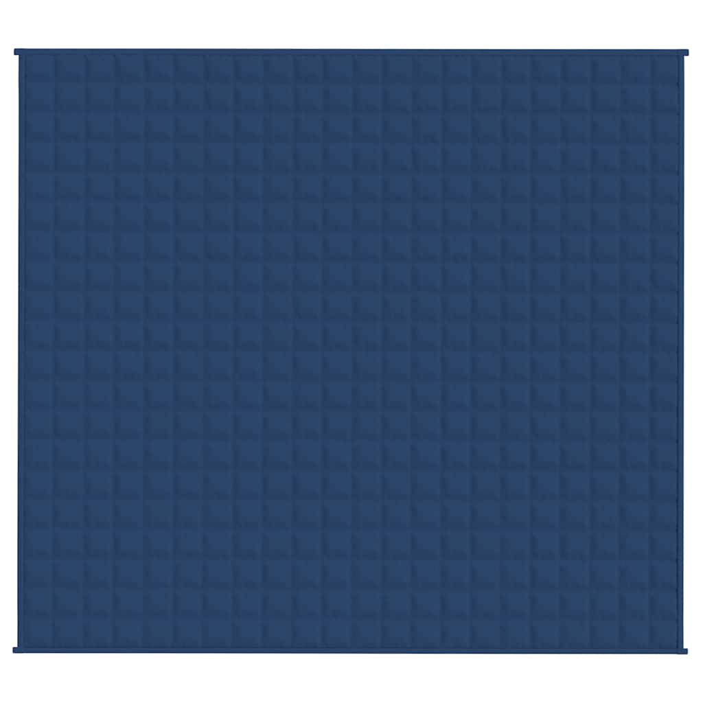Coperta Ponderata Blu 200x225 cm 13 kg Tessuto