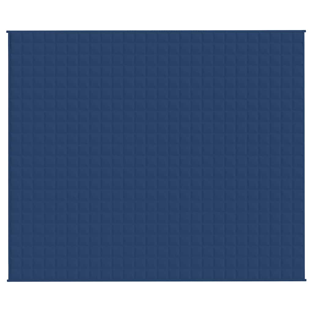 Coperta Ponderata Blu 220x260 cm 11 kg Tessuto