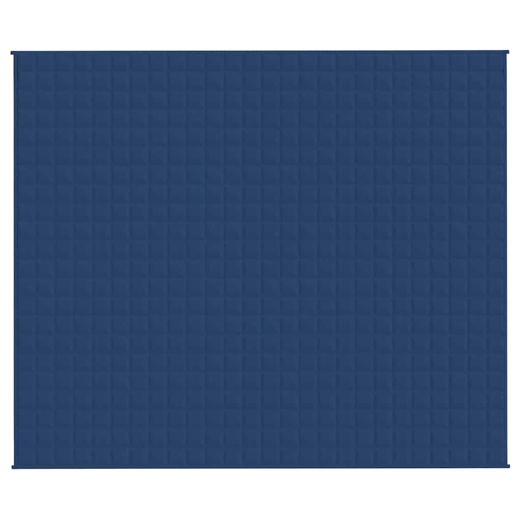 Coperta Ponderata Blu 220x260 cm 15 kg Tessuto
