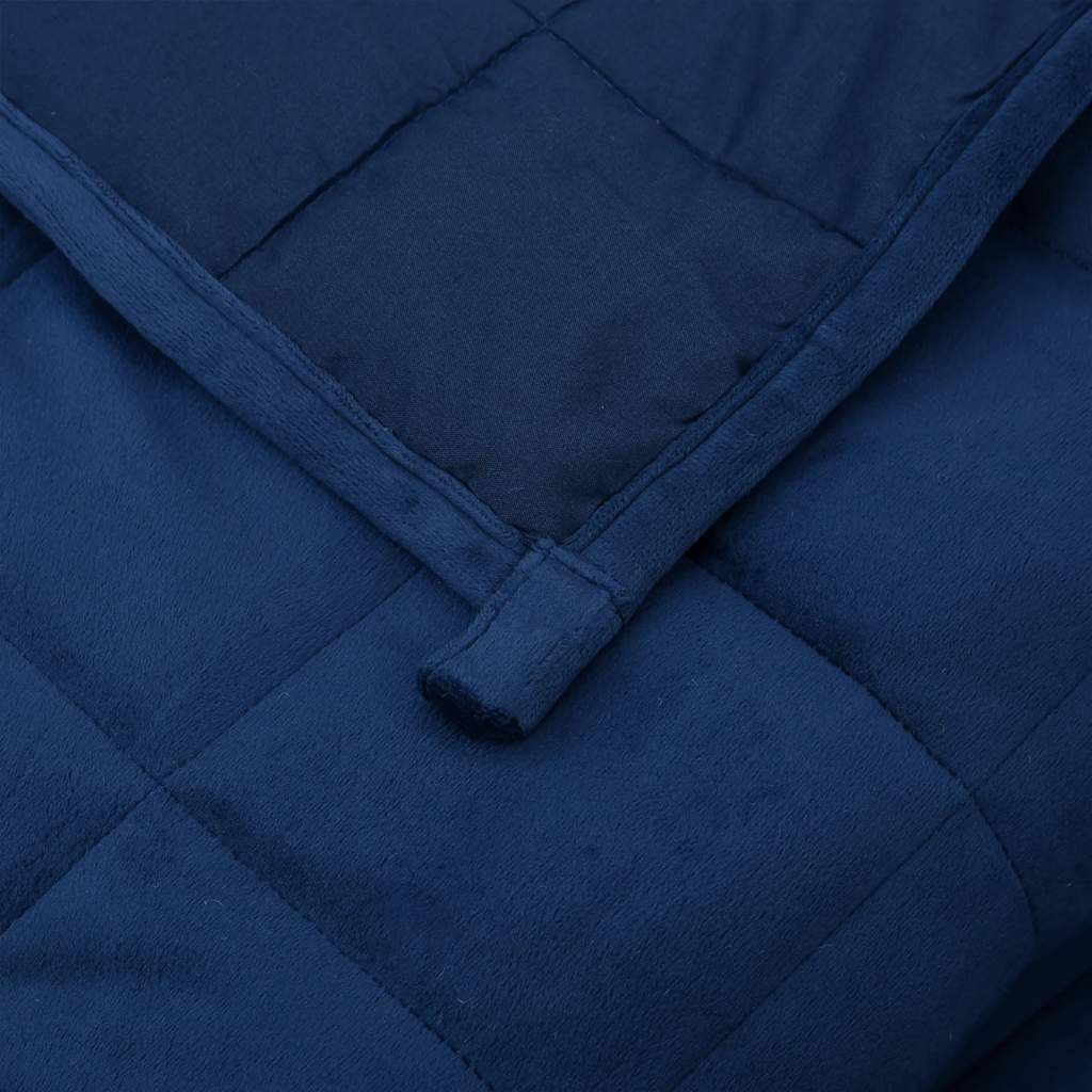 Coperta Ponderata Blu 235x290 cm 15 kg Tessuto