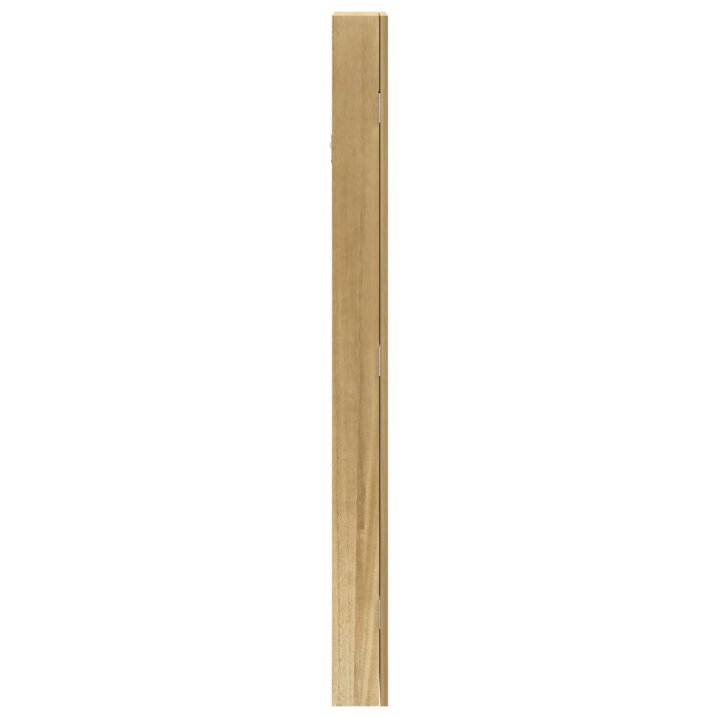 Armadio Portagioie con Specchio a Muro 30x8,5x106 cm