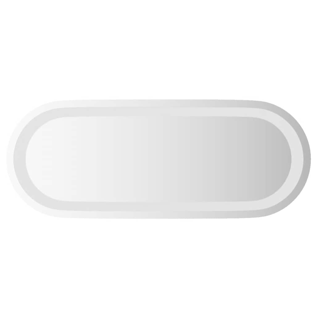 Specchio da Bagno LED 50x20 cm Ovale