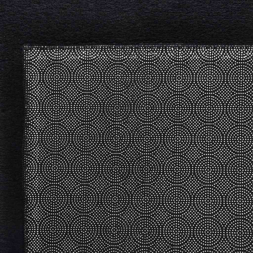 Tappeto Shaggy Nero 240x305 cm in Poliestere