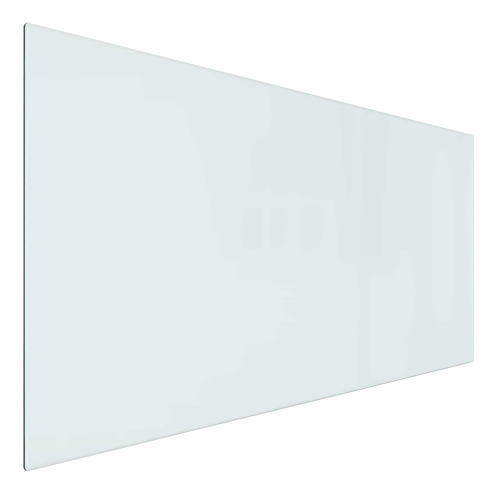 Piastra in vetro per camino Trasparente 100 x 50 cm Vetro
