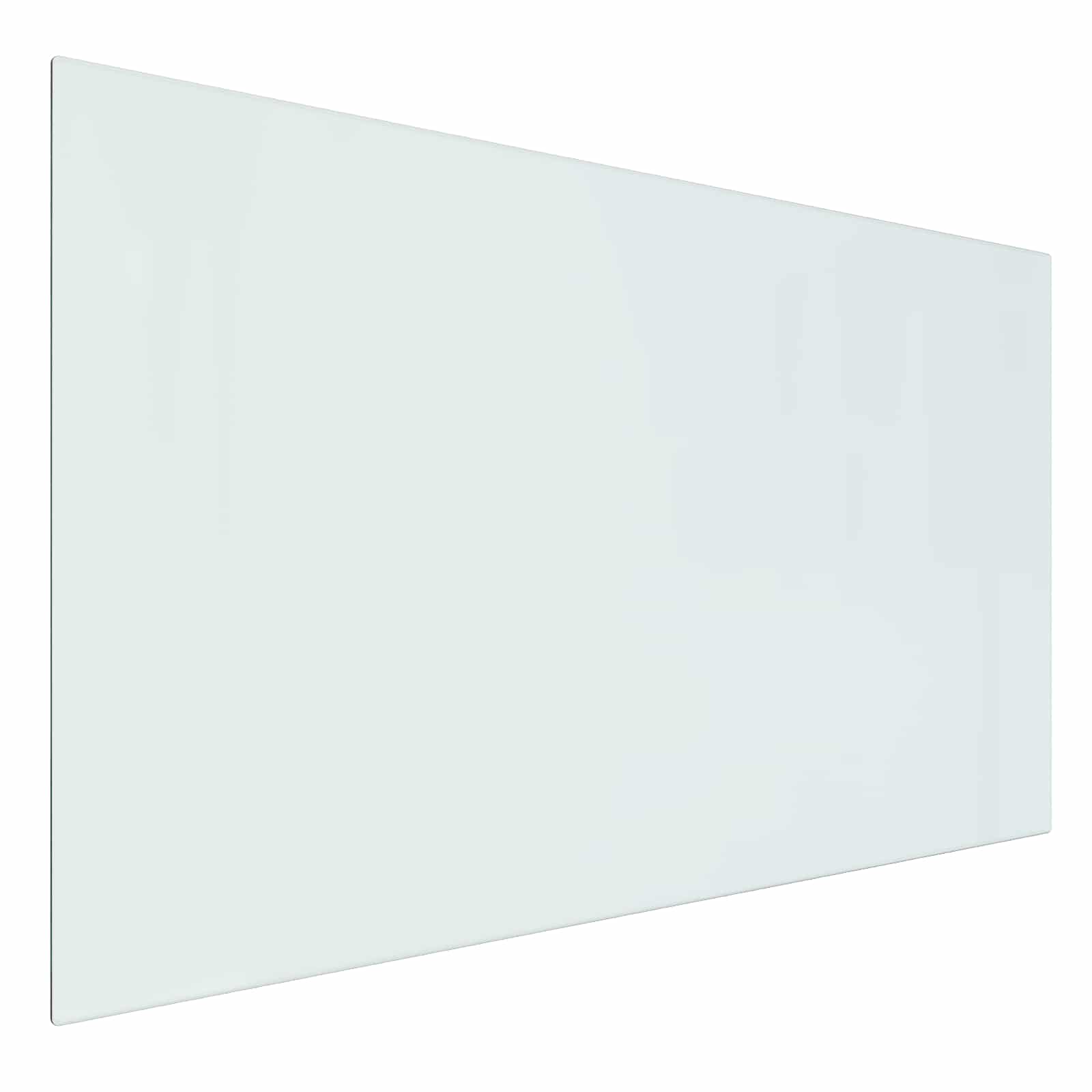 Piastra in vetro per camino Trasparente 100 x 60 cm Vetro