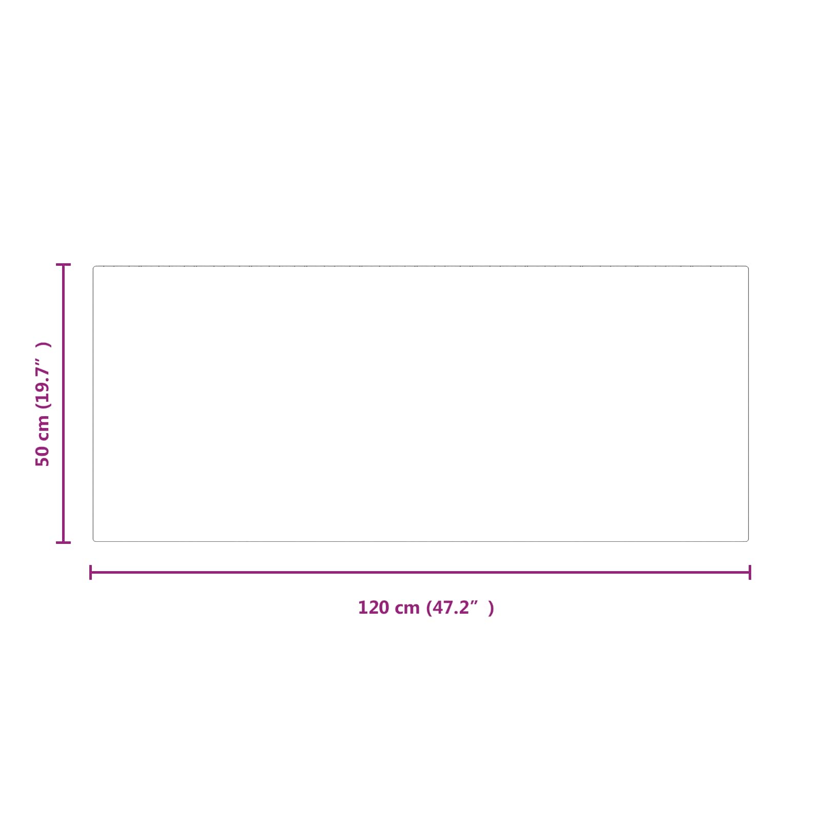 Piastra in vetro per camino Trasparente 120 x 50 cm Vetro